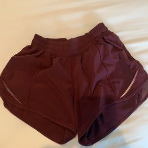 Lululemon Speed Up low rise shorts, 2.5”, size 2